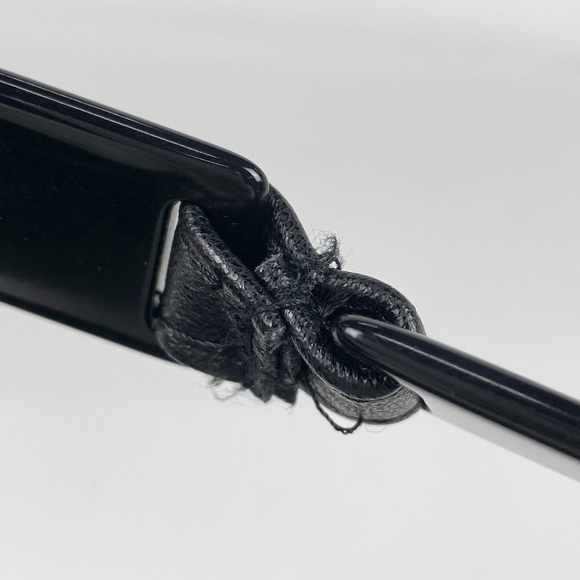 Prada Logo Plate Shoulder Bag Nylon Black - Picture 5 of 6